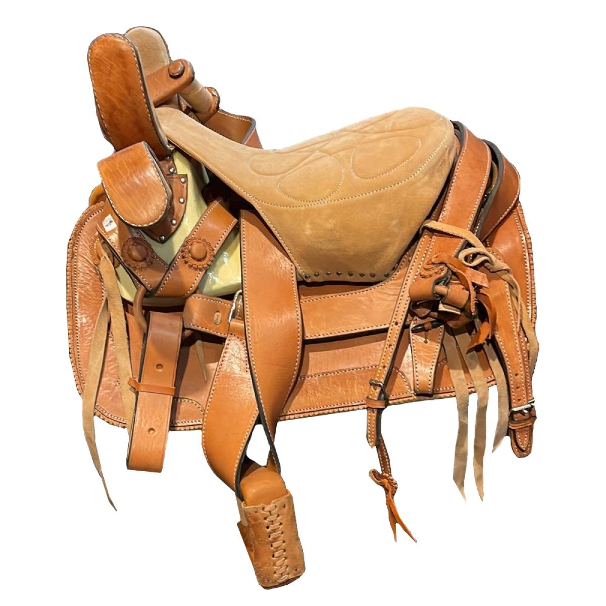 Mexican Saddle TM-WD1069 Amber - Albarda Charra Mexican