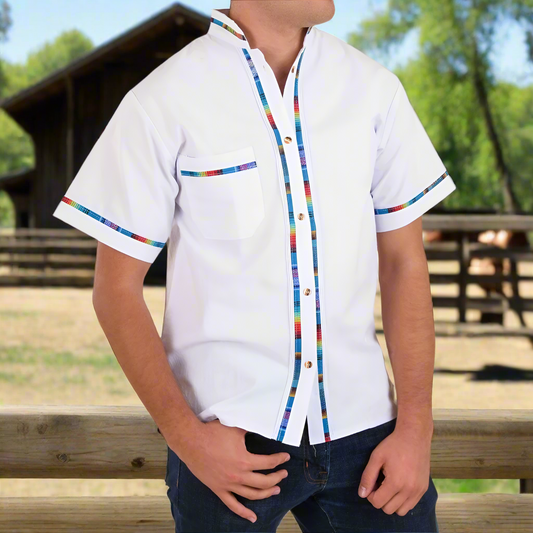 Mexican Traditional Shirt TM-78125 - Camisa Tradicional Mexicana