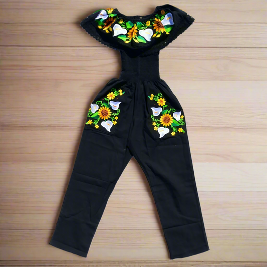 Palazzo Bordado Mexicano TM-JUMPER-3 Mexican Embroidered Jumper