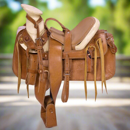 Pony Saddle TM-WD1084 - Silla de Montar para Pony