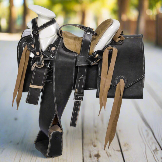 Pony Saddle TM-WD1085 - Silla de Montar para Pony