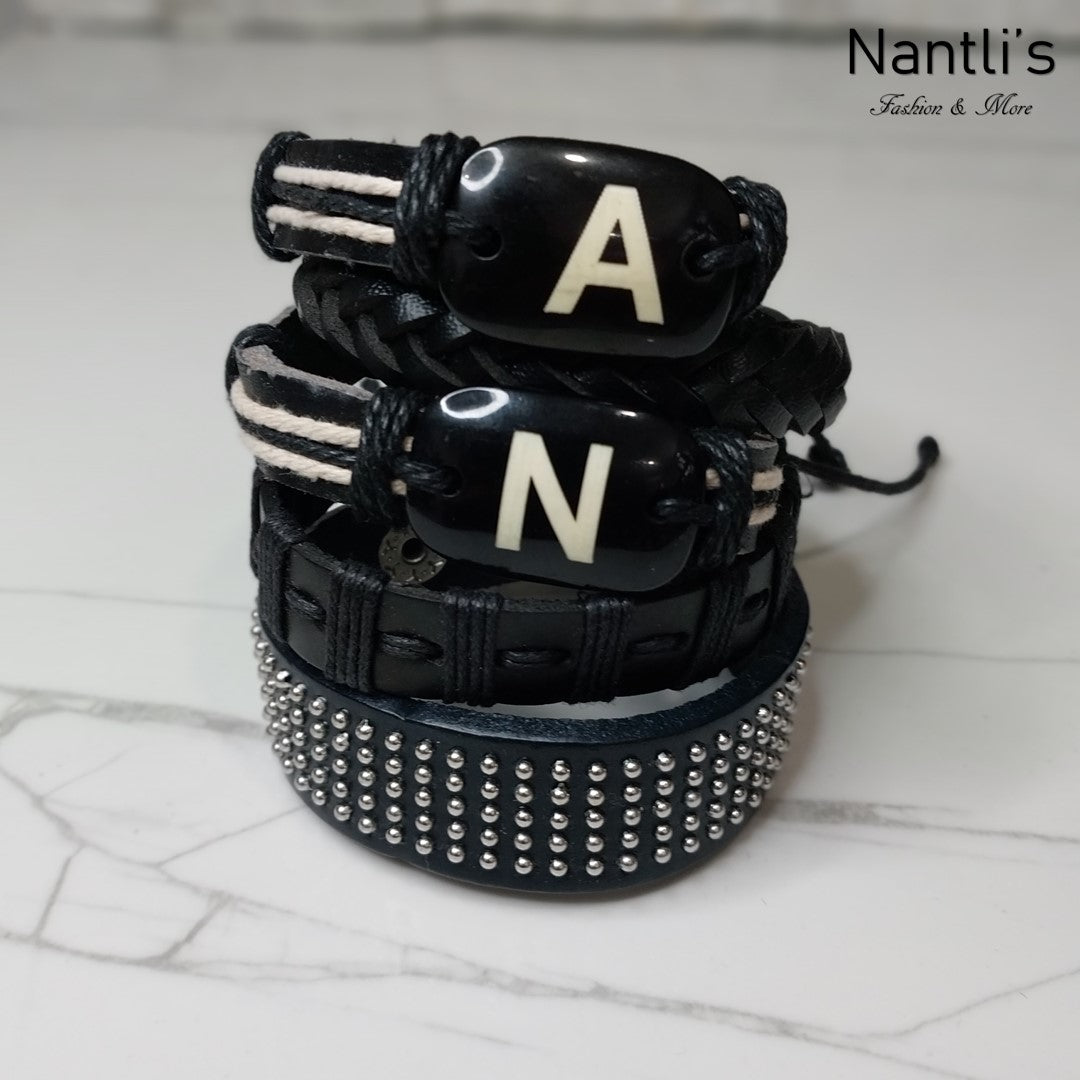 Leaather Bracelets for Men 5 Pieces Set BR0001-5