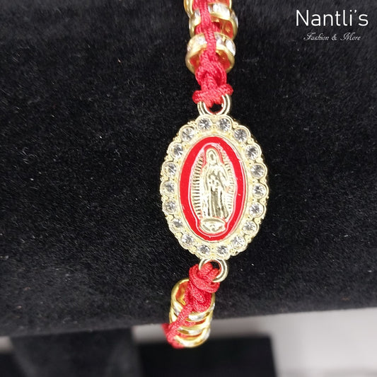 Pulseras Brazaletes Bracelets Nantlis BR0058-1 Virgen de Guadalupe