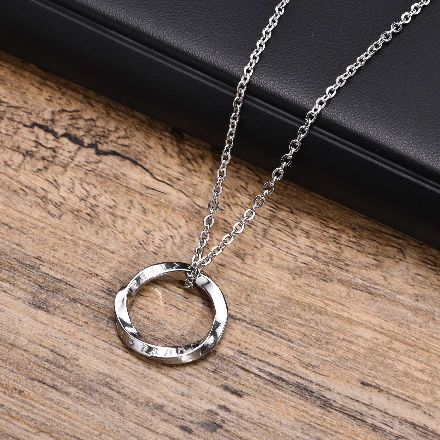 Pendiente y Collar para Hombre o Mujer New Trendy Norse Viking Necklaces for Men round