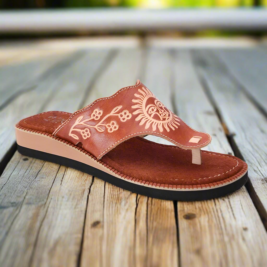 Sandalias Artesanales TM-35120 - Leather Sandals