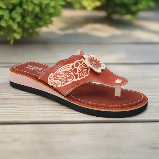 Sandalias Artesanales TM-35161 - Leather Sandals