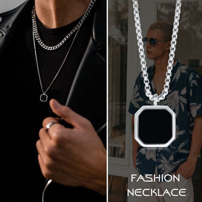 Pendiente y Collar para Hombre Necklaces for Men fashion necklace