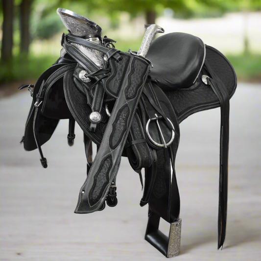 Silla de Montar a caballo para Charros - TM-WD1047-1018 Charro Horse Saddle