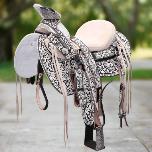 Silla de Montar a caballo para Charros - TM-WD1051-1021 Charro Horse Saddle