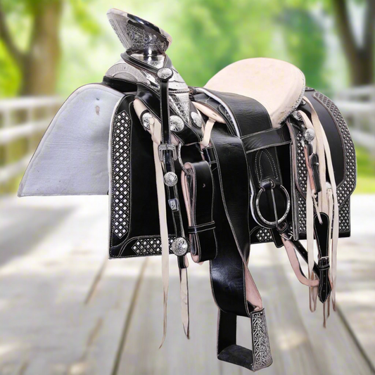 Silla de Montar a caballo para Charros - TM-WD1057-1027 Charro Horse Saddle