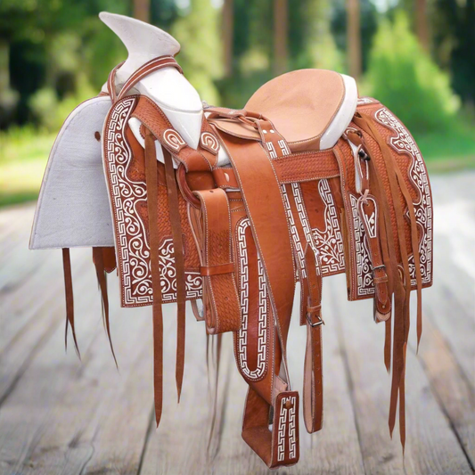 Silla de Montar a caballo para Charros - TM-WD1058-1029 Charro Horse Saddle