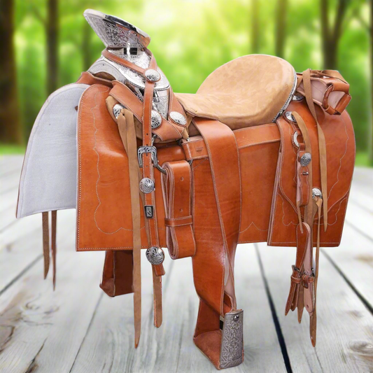 Silla de Montar a caballo para Charros - TM-WD1060-1030 Charro Horse Saddle