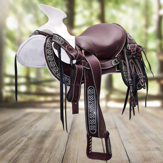 Silla de Montar a caballo para Charros - TM-WD1072-1039 Charro Horse Saddle