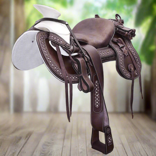 Silla de Montar a caballo para Charros - TM-WD1073-1038 Charro Horse Saddle