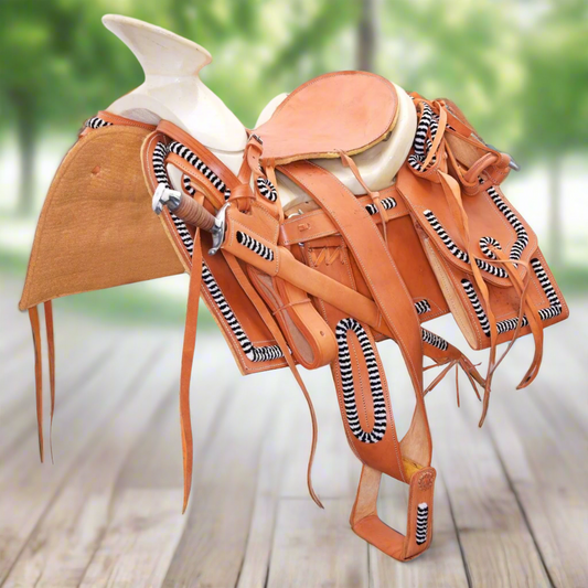 Silla de Montar a caballo para Charros - TM-WD1079-1047 Charro Horse Saddle