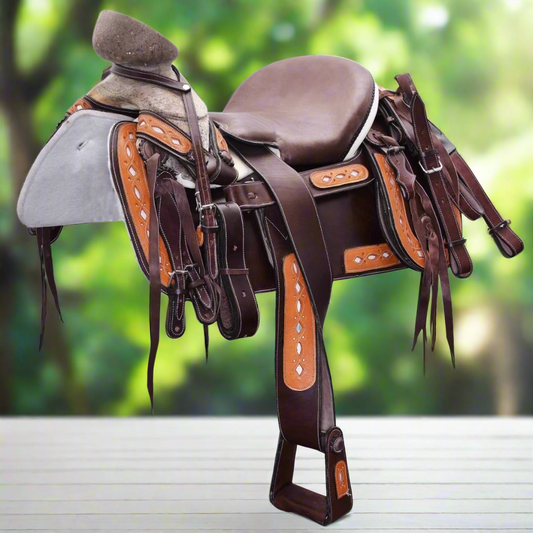 Silla de Montar a caballo para Charros - TM-WD1080-1046 Charro Horse Saddle