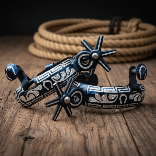 Espuelas de Charro TM-53411 Stainless Steel Spurs