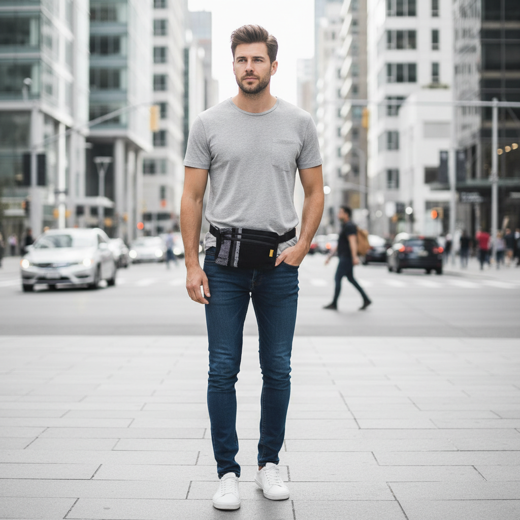 Fanny Pack TM-LM-FP007 Riñonera Bolsa Cangurera