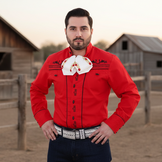 Camisa Charra para Hombre TM-WD0882 - Charro Shirt