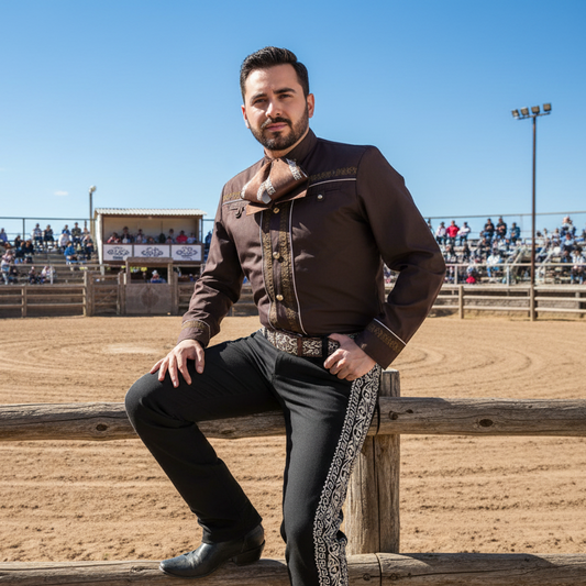 Camisa Charra para Hombre TM-WD0886 - Charro Shirt