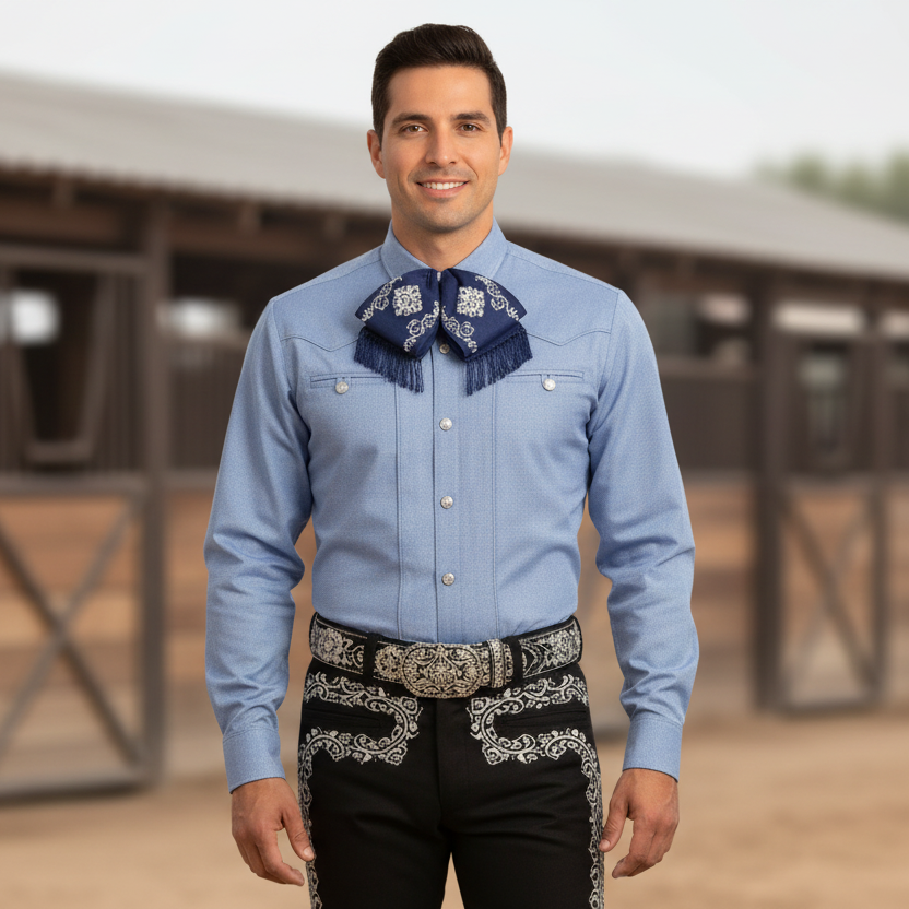 Camisa Charra para Hombre TM-WD0919 - Charro Shirt