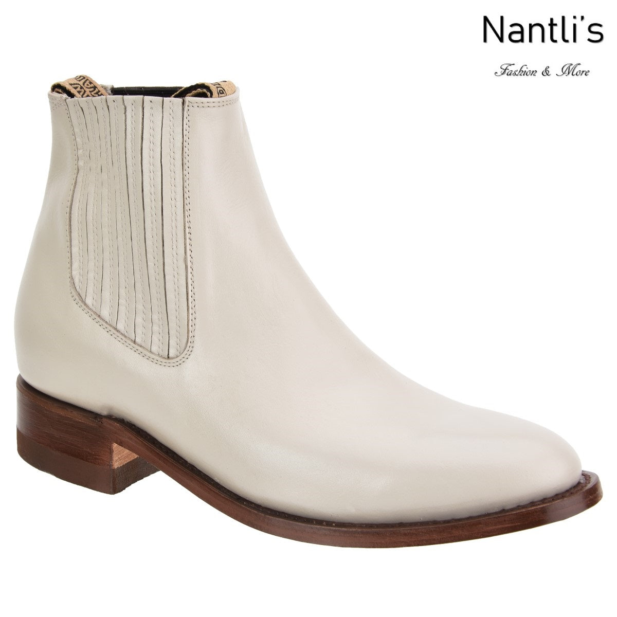 Botines de Charro TM-WD11-0718 Ivory (Nubuck) - Charro Boots