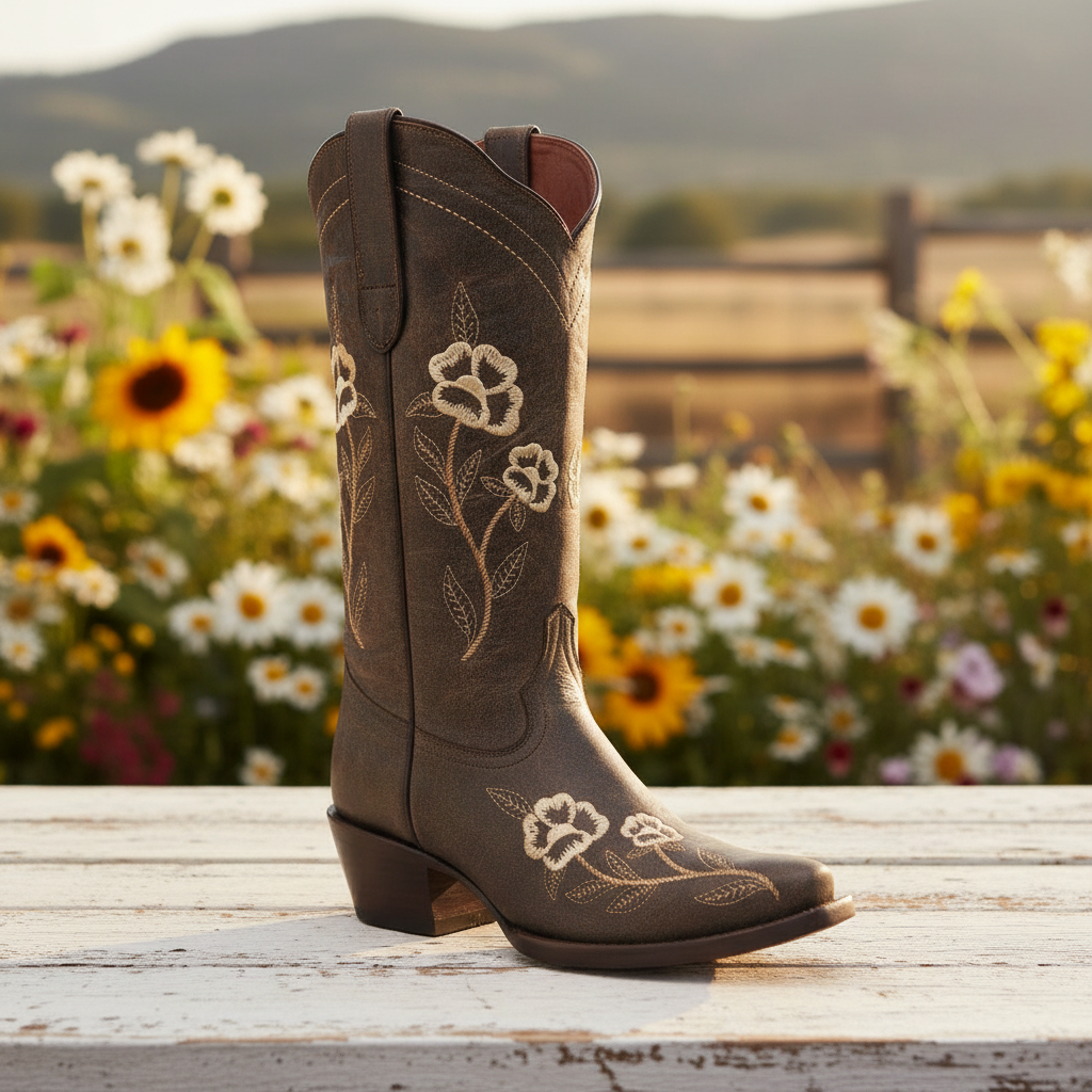 Botas Vaqueras para mujer TM-WD12-0411 Western boots for women