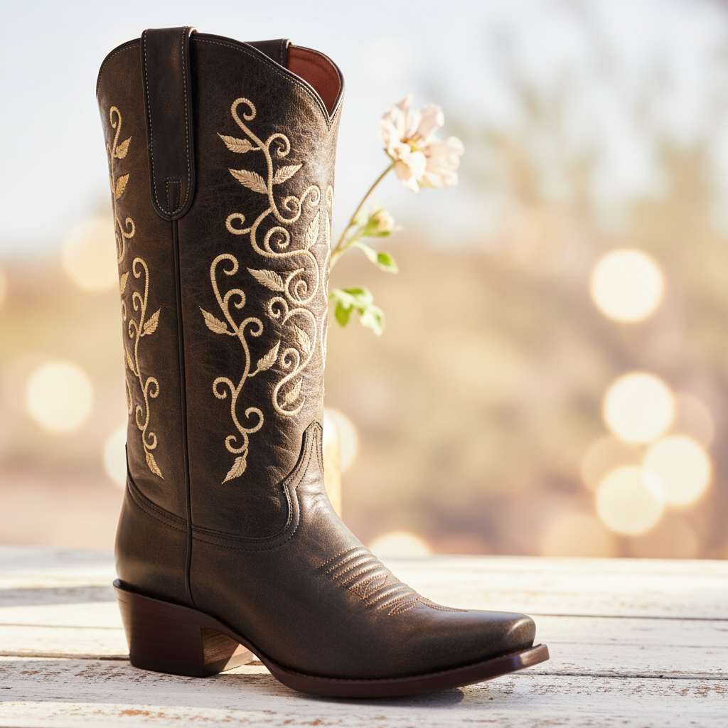 Botas Vaqueras para mujer TM-WD12-0417 Western boots for women