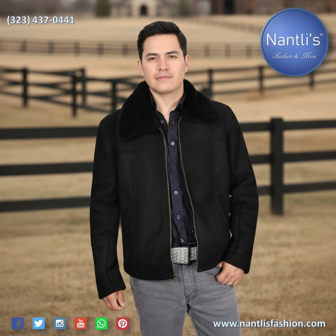 Chamarra de cuero para Hombre TM-WD12-1687 Leather Jacket for Men