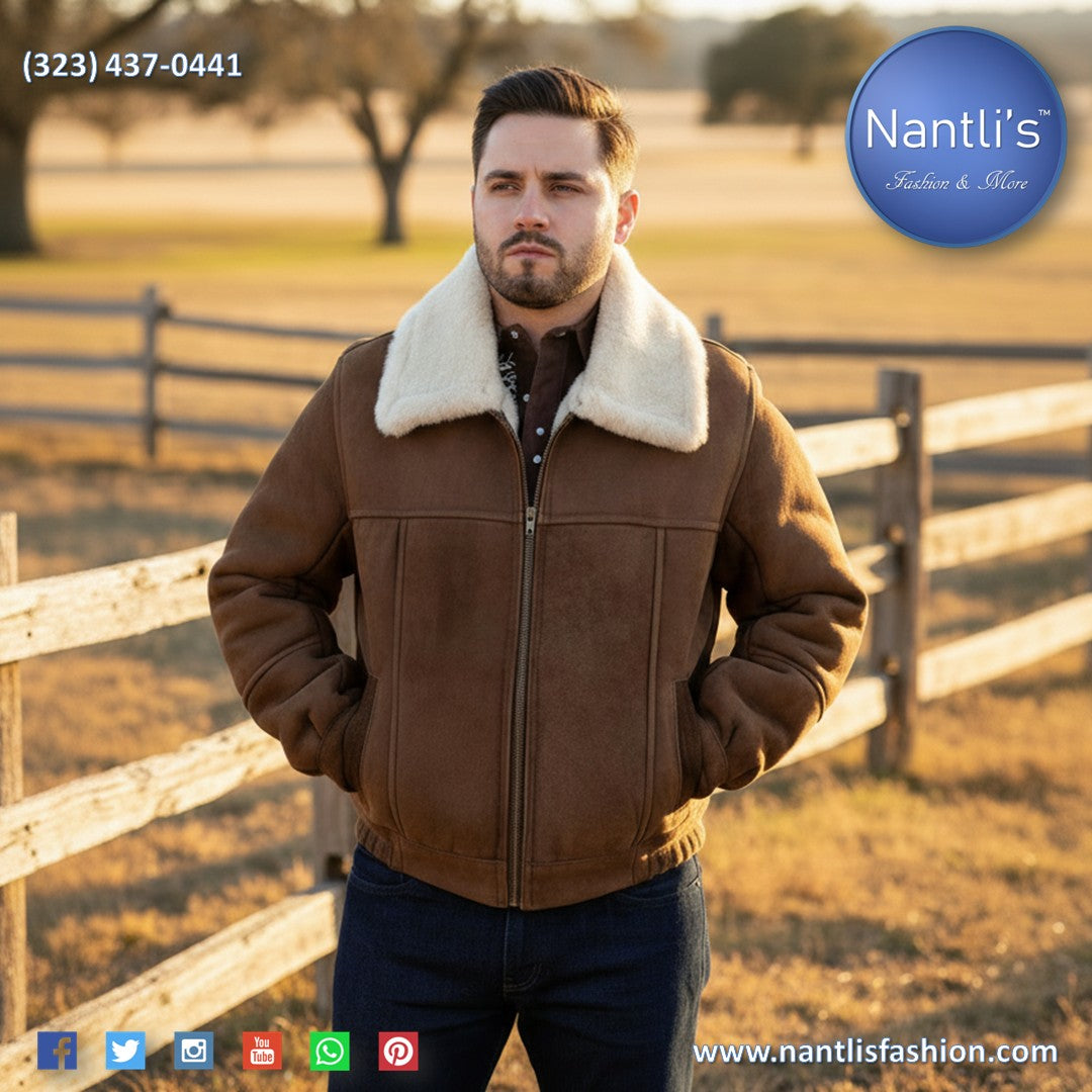 Chamarra de cuero para Hombre TM-WD12-1720 Leather Jacket for Men