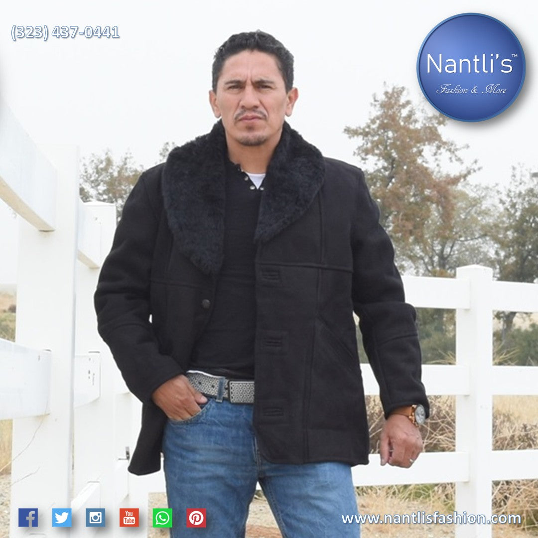 Chamarra de cuero para Hombre TM-WD12-1721 Leather Jacket for Men