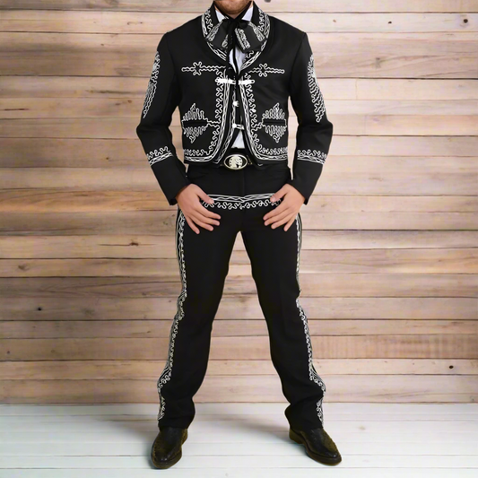 Traje Charro de Hombre TM-72127 3Pcs - Charro Suit for Men