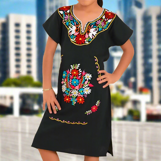 Vestido Bordado TM-77410 Embroidered Dress