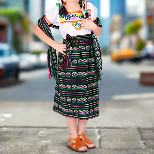 Vestido Tipico Indita de Niña TM74213-3 - Girls Dress