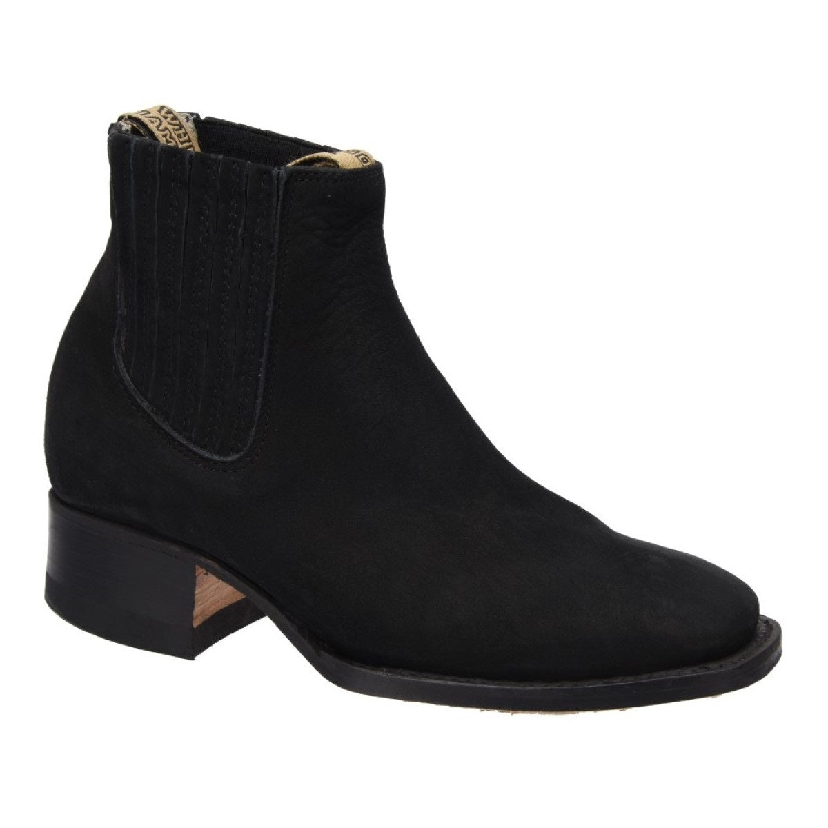 Western Rodeo Booties for Kids Botines Rodeo para ninos TM-WD11-0350K black