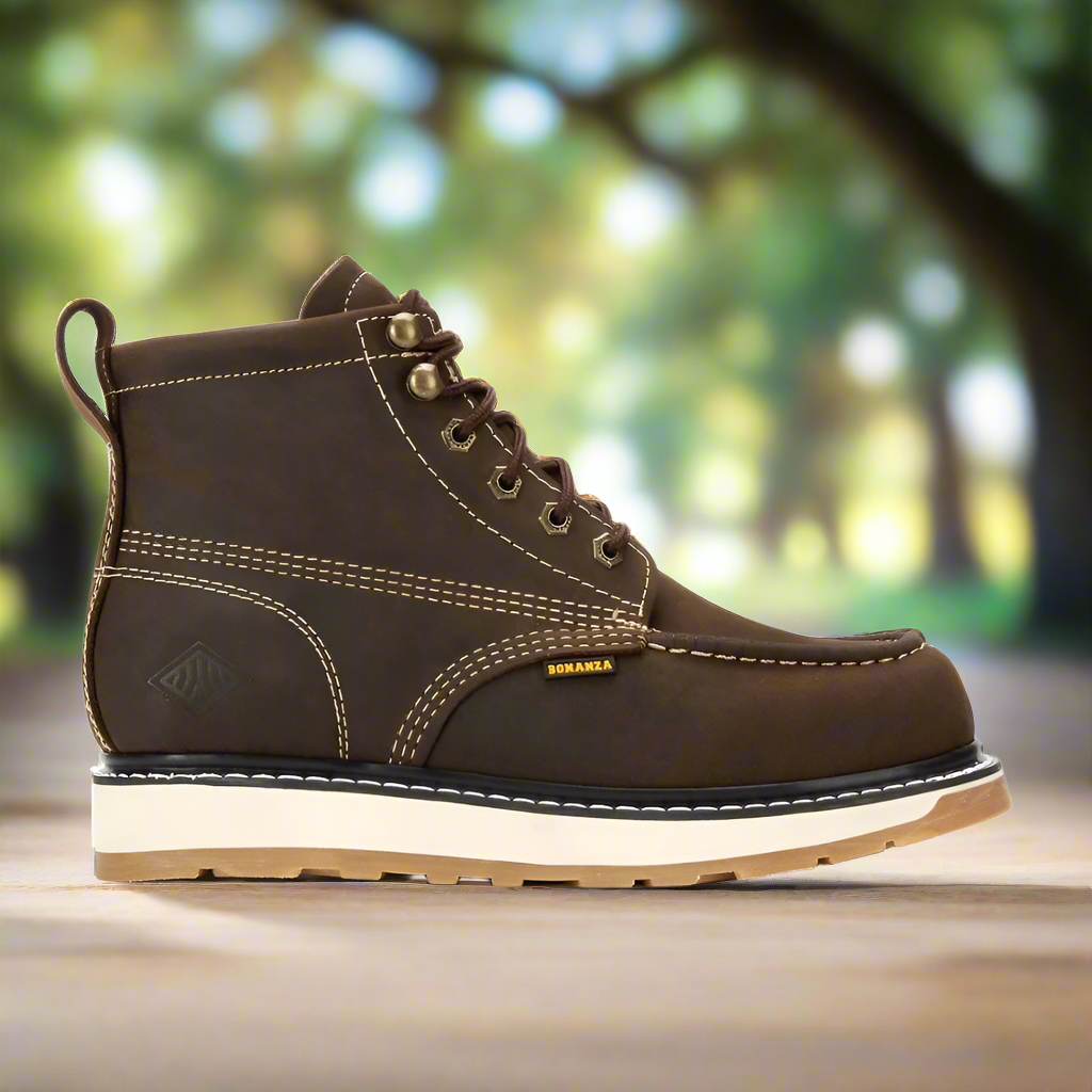 Work BootsBA612 Crazy Brown - Botas de trabajo