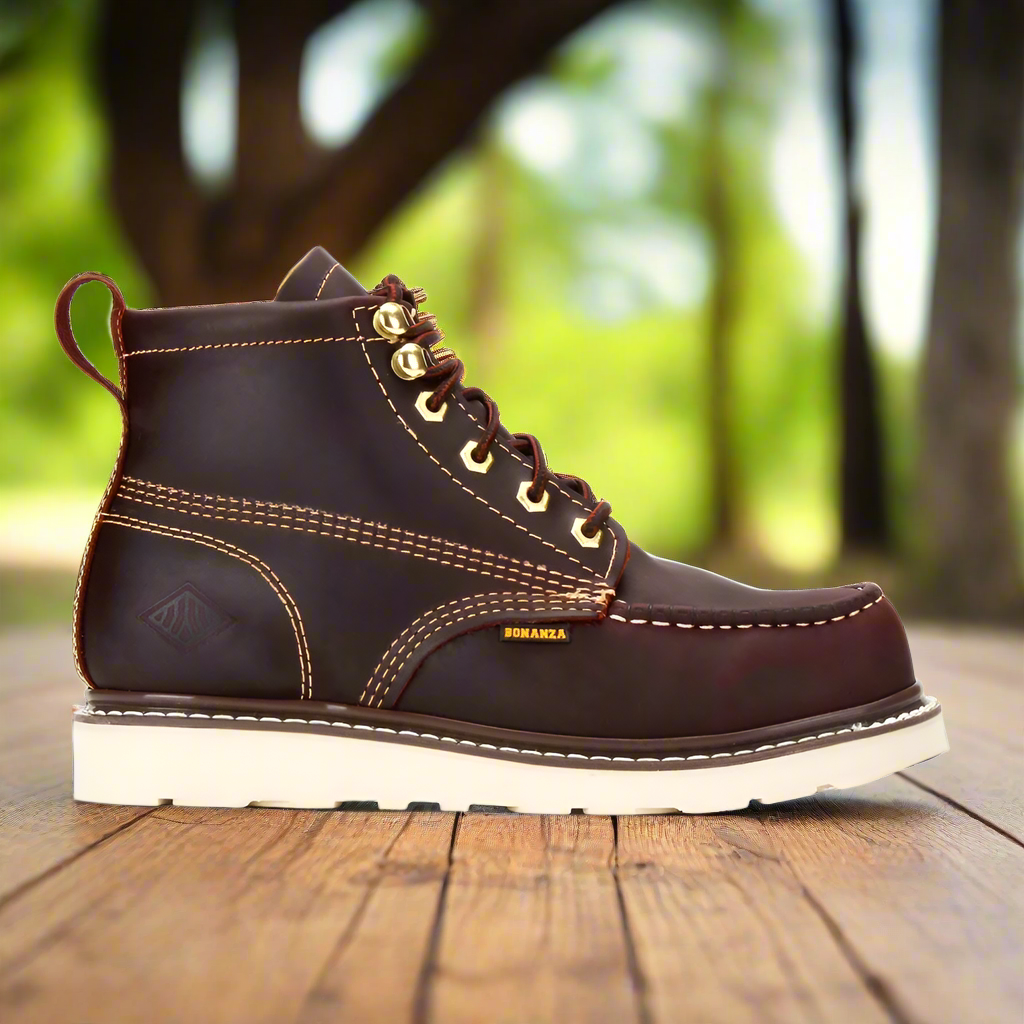 Work Boots BA630 Burgundy - Botas de trabajo