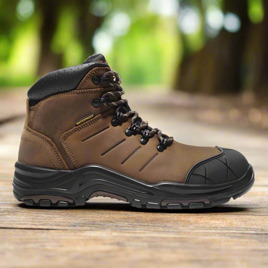 Work Boots BA681 Dark Brown - Botas de trabajo Botas resistentes al agua