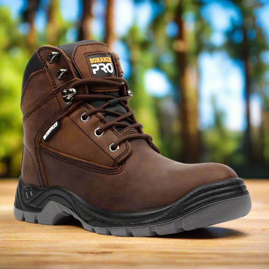 Work Boots BA760 Brown - Botas de trabajo Botas resistentes al agua