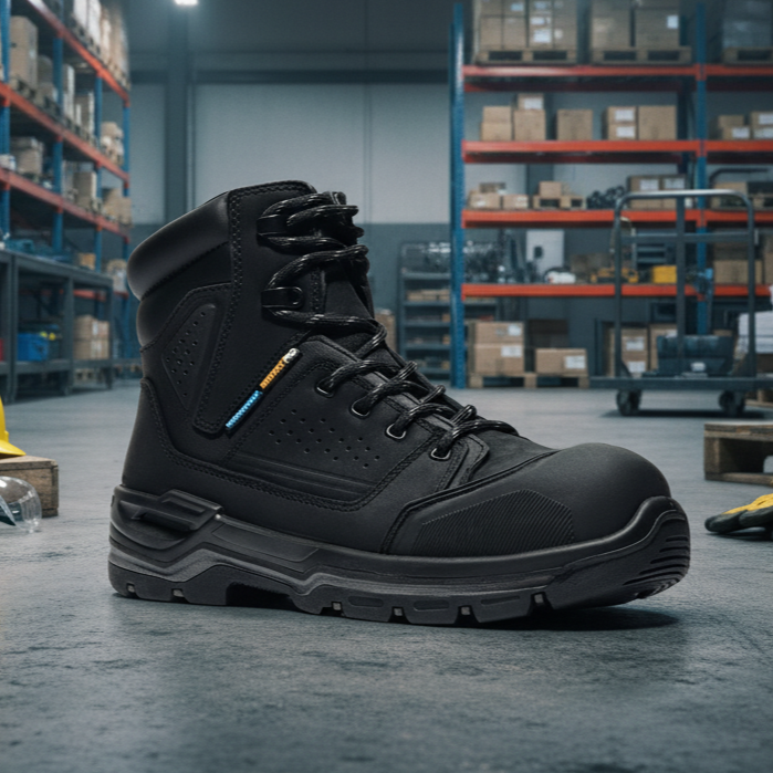 Work Boots Botas de trabajo BA782 Black