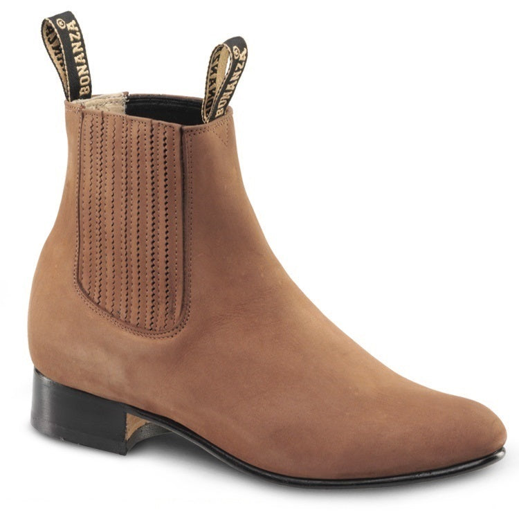 Botines de Charro BA100 Camel (Nubuck) - Paddock Boots