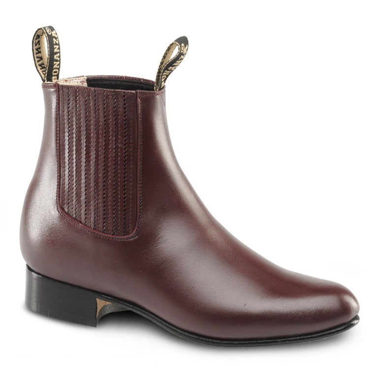 Botines de Charro BA100 Vino - Paddock Boots