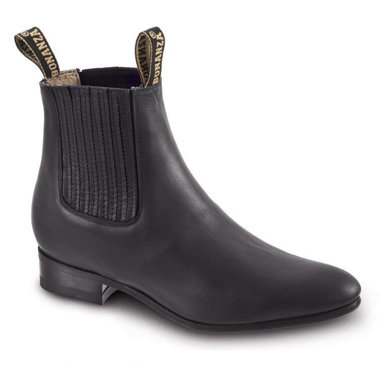 Botines de Charro BA106 Black - Paddock Boots
