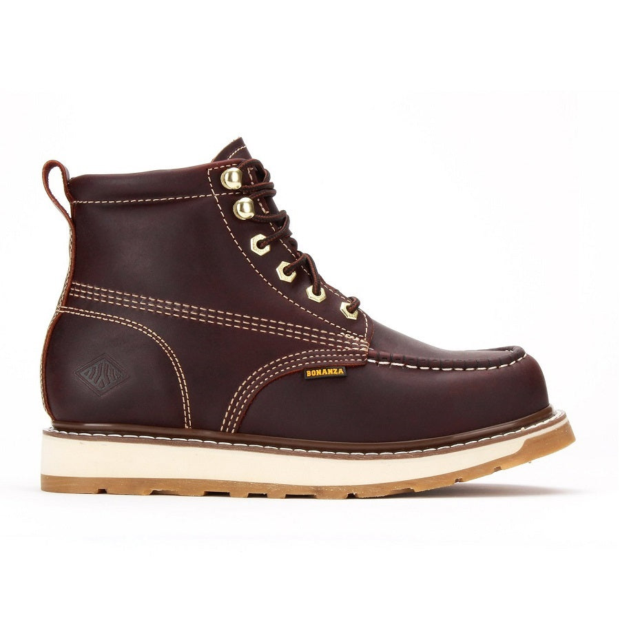 Botas de Trabajo BA612 Burgundy Work Boots