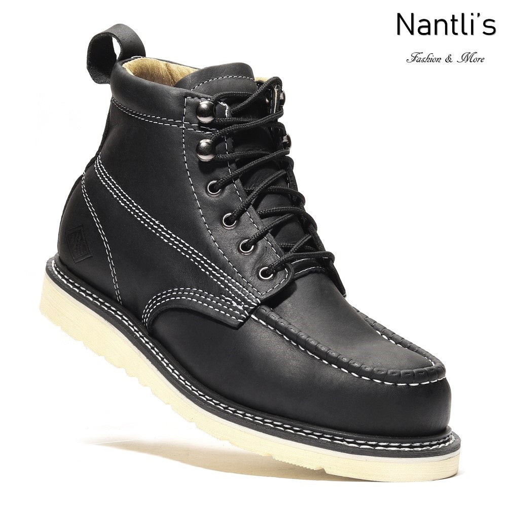 BA640 Carbon Black Botas de Trabajo Mayoreo Wholesale Work Boots Nantlis Front
