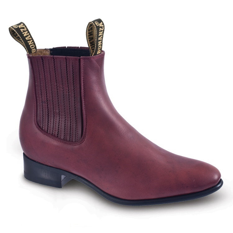 Botines de Charro BW-106 Wine - Paddock Boots