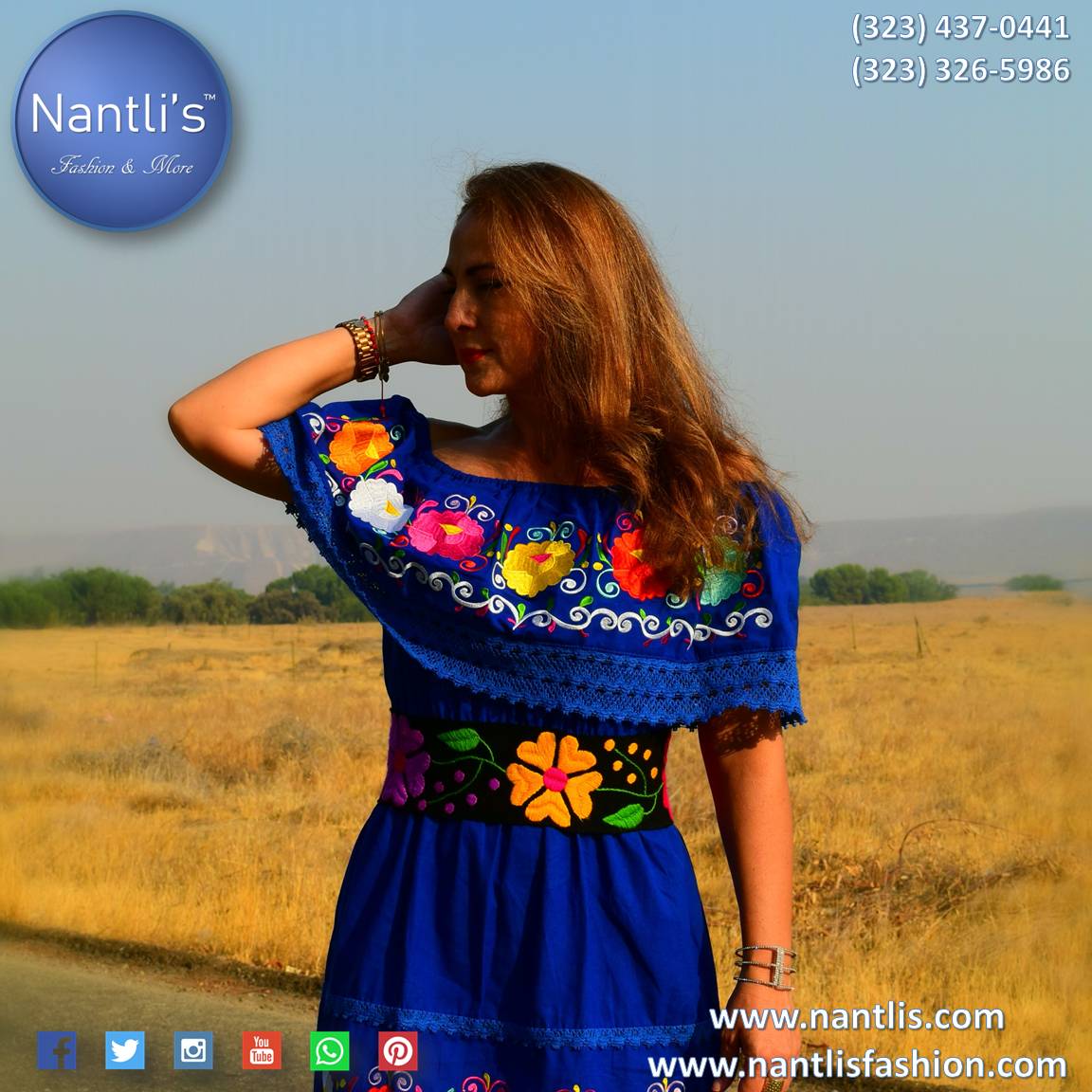 Cinturon Bordado TM-78055-H Embroidered Belt