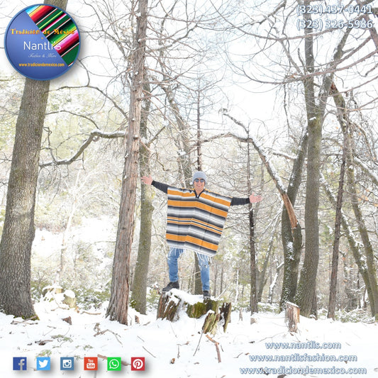 Jorongo Mexicano TM-73302 Mexican Poncho