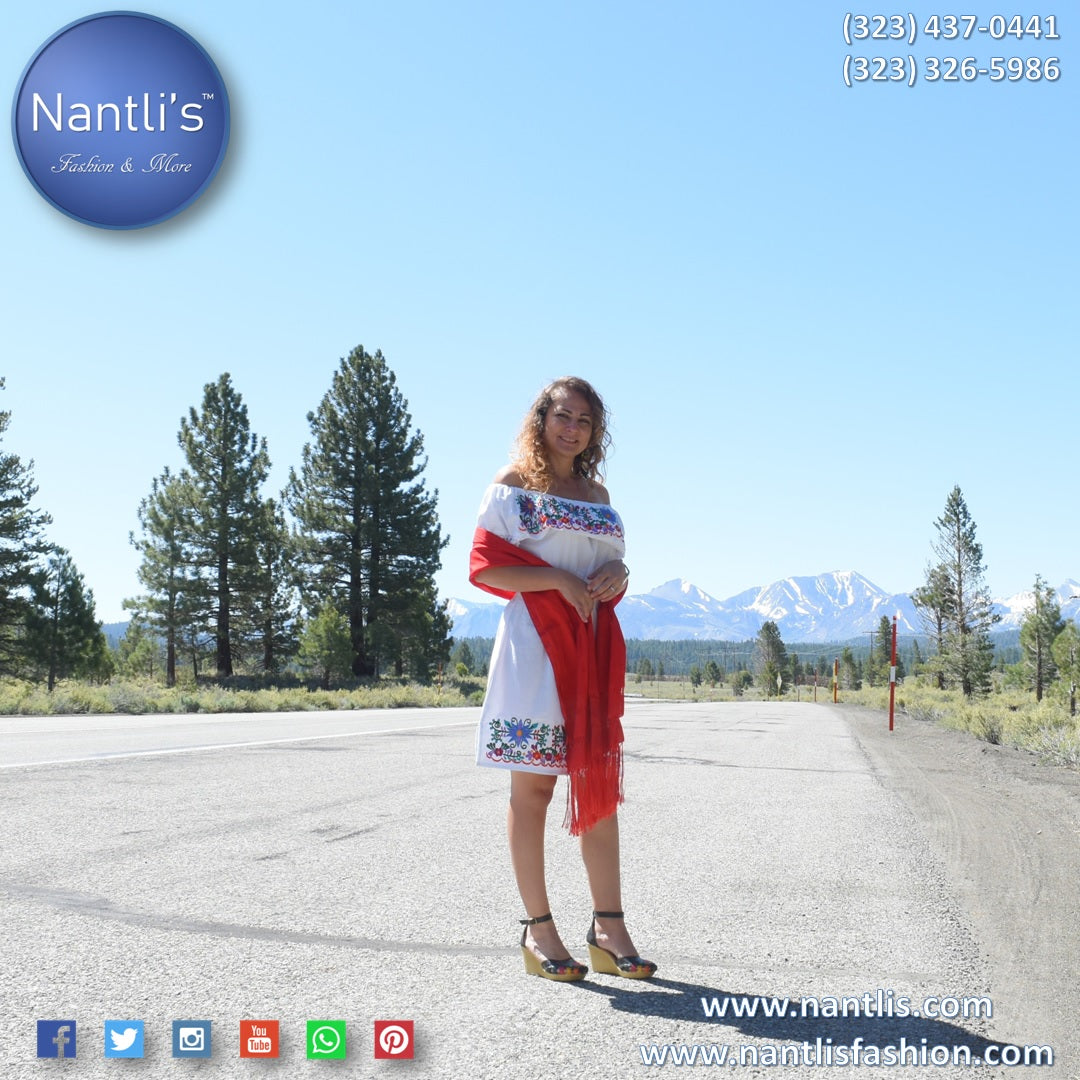 Rebozo Mexicano TM-75111-X Mexican Shawl