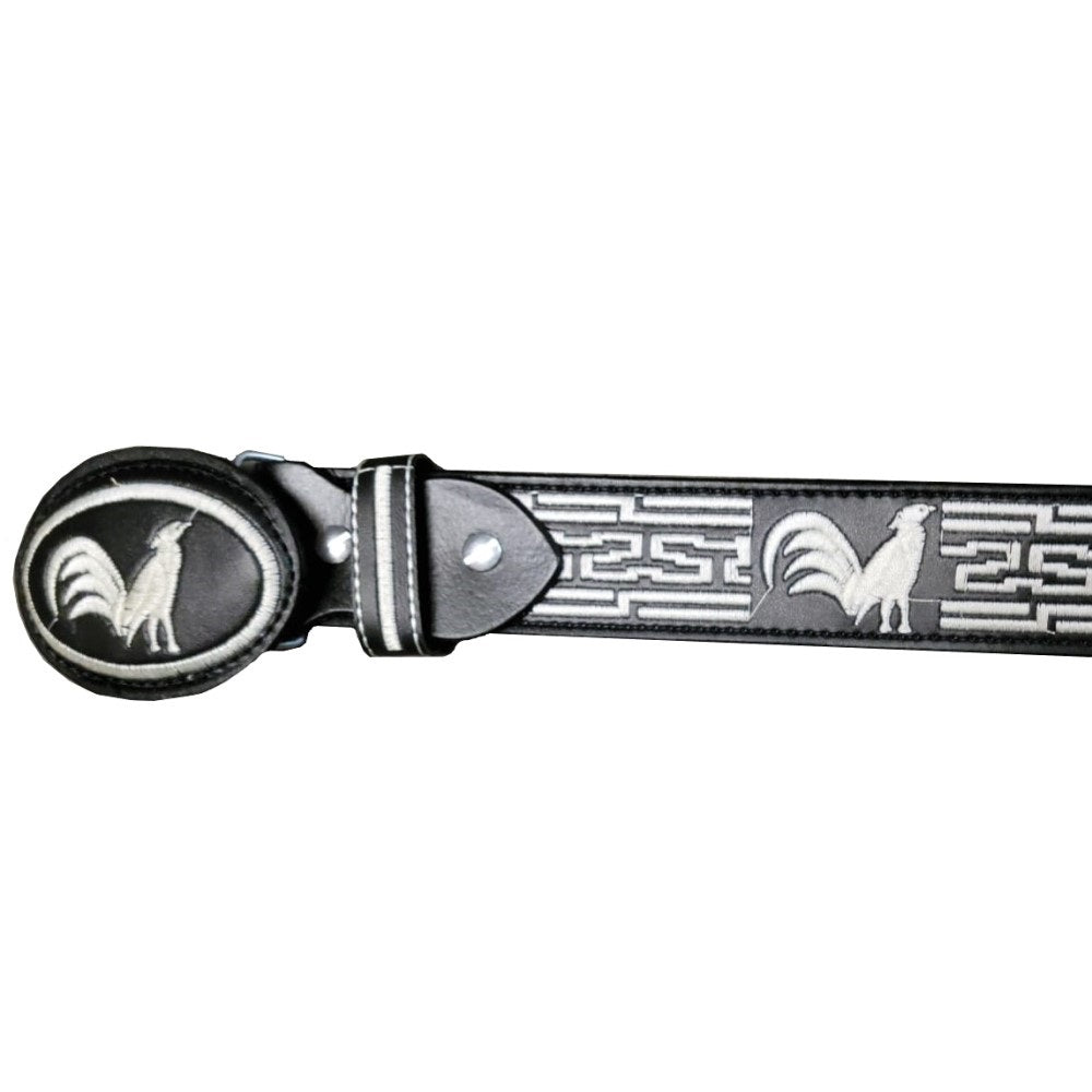 TM-13129 Cinto Vaquero Charro de Vestir Western Charro casual Belt Nantlis Tradicion de Mexico